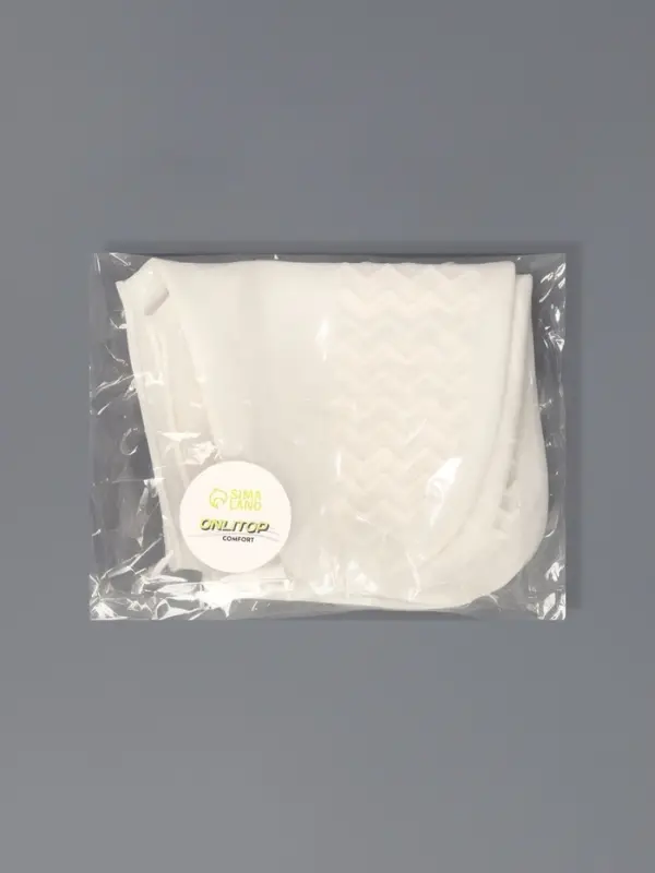 Чехлы для обуви, силиконовые, р-р S (26-34), 21 см, пара, белые