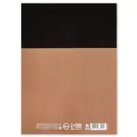 Тетрадь в клетку, А4, 96 л., на скрепке, блок №1 &laquo;Коричневая&raquo;