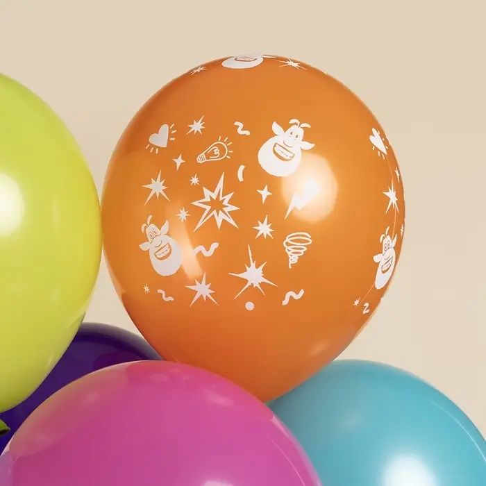 Воздушные шары латексные 12" «Буба», 25 шт., МИКС
