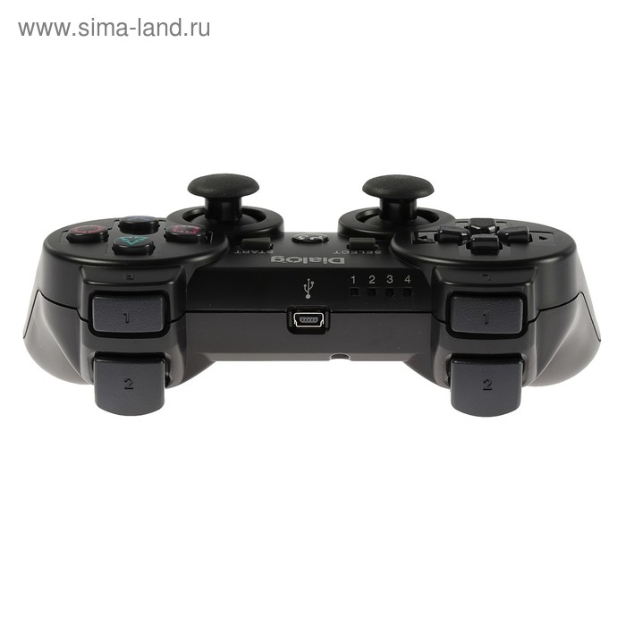 Геймпад Dialog Gan-Kata GP-A16RF, беспроводной, вибрация, для PS3, USB, черный Геймпад Dialog Gan-Kata GP-A16RF, беспроводной, вибрация, для PS3, USB, черный