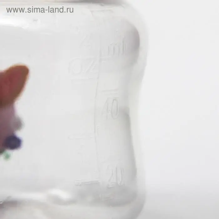 Бутылочка для кормления с соской «Олененок», классическое горло, 60 мл., от 0 мес.