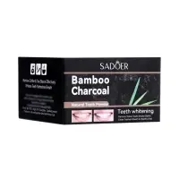 Зубной порошок Sadoer с бамбуковым углём, 60 г