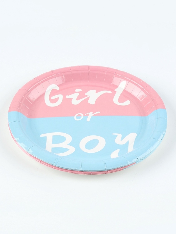 Набор одноразовой посуды «Гендер Пати», 15 предметов Набор одноразовой посуды «Гендер Пати», 15 предметов