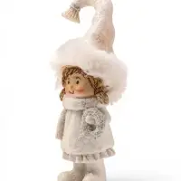 Фигурка &laquo;Малышка с венком&raquo;, 6&times;3.5&times;13 см