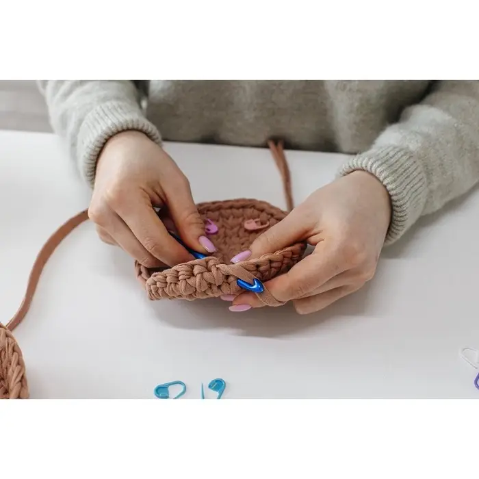 Набор крючков для вязания, d=2-8 мм, 14.5 см, 12 шт., разноцветный