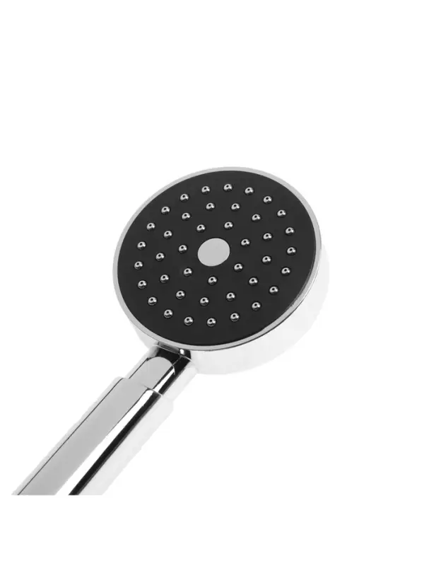 Лейка для душа ZEIN Z0114, пластик, цилиндрической формы, 1 режим, хром