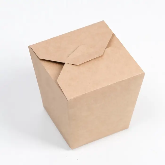 Коробка для лапши &laquo;ВОК&raquo; сборная, крафтовая, 10&times;10&times;10.5 см