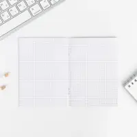 Блокнот А6, 32 л на скрепке, в клетку &laquo;Мечтай авокадо&raquo;