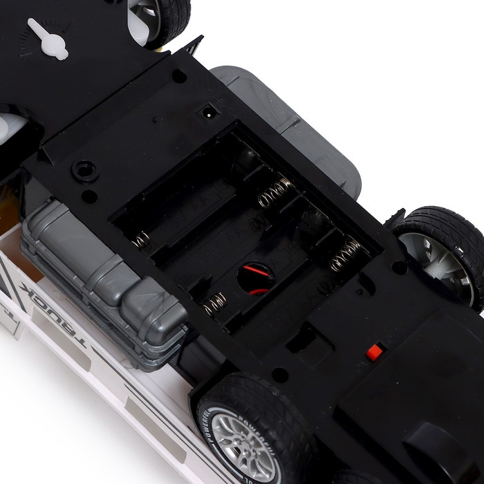 Грузовик радиоуправляемый «Автовоз», с машиной, работает от аккумулятора МИКС Грузовик радиоуправляемый «Автовоз», с машиной, работает от аккумулятора МИКС