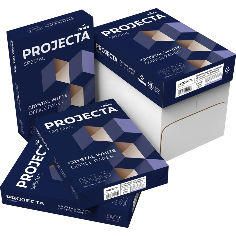 Бумага PROJECTA Special (А4, марка В, 80 г/кв.м, 500 л) СПб