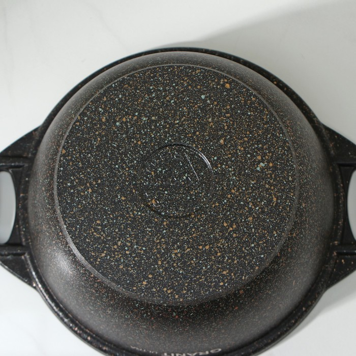 Кастрюля Granit ultra, 2 л, d=22.5 см, h=15.5 см, антипригарное покрытие, цвет коричневый Кастрюля Granit ultra, 2 л, d=22.5 см, h=15.5 см, антипригарное покрытие, цвет коричневый