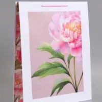 Пакет подарочный ламинированный, "Искусство природы" 33 х 42,5 х 10 см