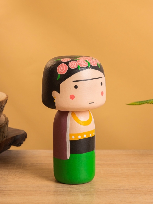 Деревянная кукла кокеши «Фрида», 8×7.5×16 см Деревянная кукла кокеши «Фрида», 8×7.5×16 см