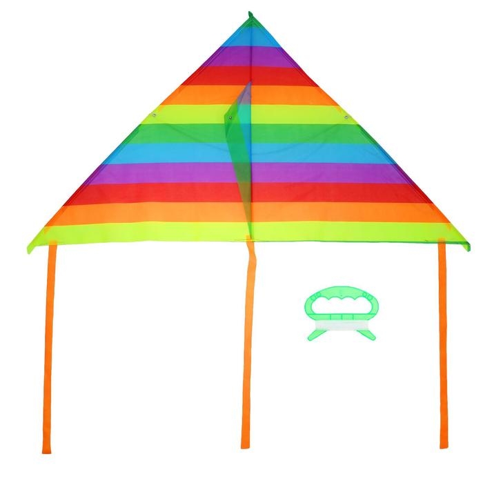 Воздушный змей «Цветные полоски», с леской Воздушный змей «Цветные полоски», с леской