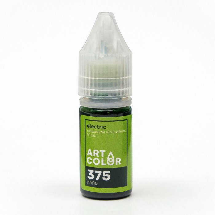 Набор гелевых пищевых красителей Art color electric, микс 10 цветов, 10 мл Набор гелевых пищевых красителей Art color electric, микс 10 цветов, 10 мл