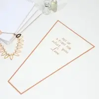 Пакет для цветов Love, белый, 28 х 9 х 43.5 см