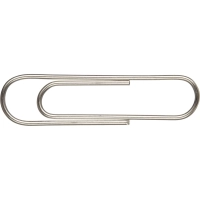 Скрепки Глобус металлические без покрытия 28 мм 100 шт. в упаковке флоу-пак