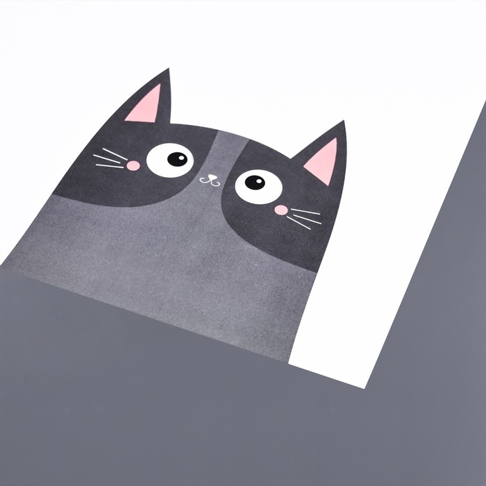 Коврик под миску  Коврик под миску "Пижон" 43 х 28 см "Три кота"