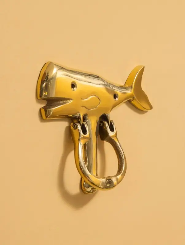 Дверной молоток "Кашалот" 11х16 см