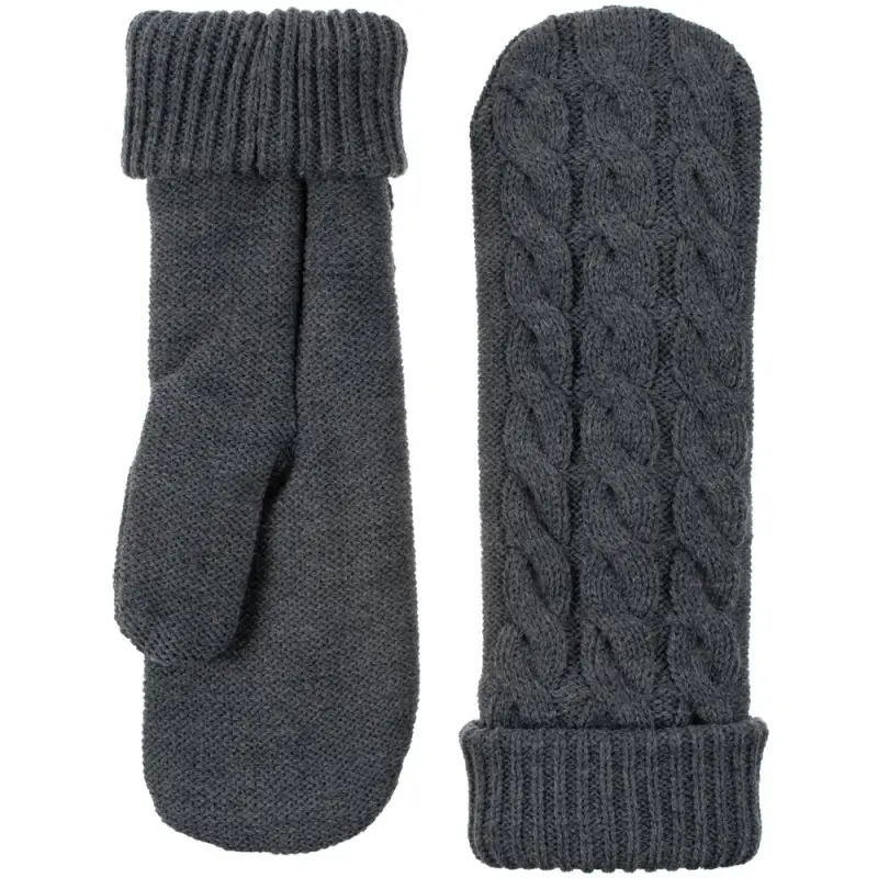 Варежки Heat Trick, cерый меланж, размер S/M Варежки Heat Trick, cерый меланж, размер S/M