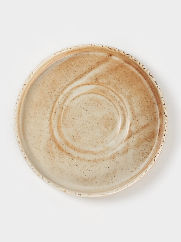 Блюдце Magistro  Блюдце Magistro "Organic brown" 14х1.8 универсальное