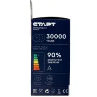 Лампа светодиодная СТАРТ, 25 Вт, Е27, А60, 4000К, 2000 Лм, свечение нейтральное белое