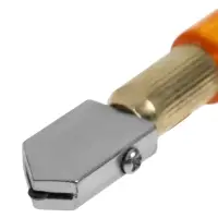 Стеклорез ТУНДРА, масляный, пластиковая рукоятка