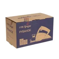 Рубанок ТУНДРА, 500 Вт, 16000 об/мин, 82 мм