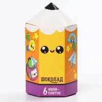 Шоколад подарочный, на 1 сентября «Снова в школу», (5 г х 6 шт)