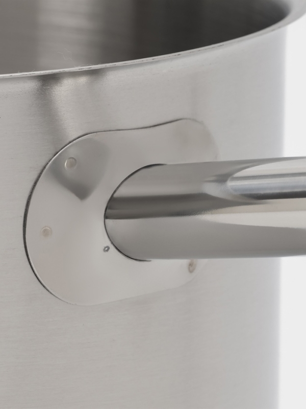 Ковш 8 л, d=26, h=15 см, с крышкой, толщина стенки 0,8 мм, индукция, две ручки Ковш 8 л, d=26, h=15 см, с крышкой, толщина стенки 0,8 мм, индукция, две ручки