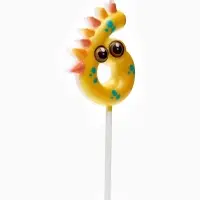 Свеча для торта цифра 6 «Зверюшка», 5 см Свеча для торта цифра 6 «Зверюшка», 5 см