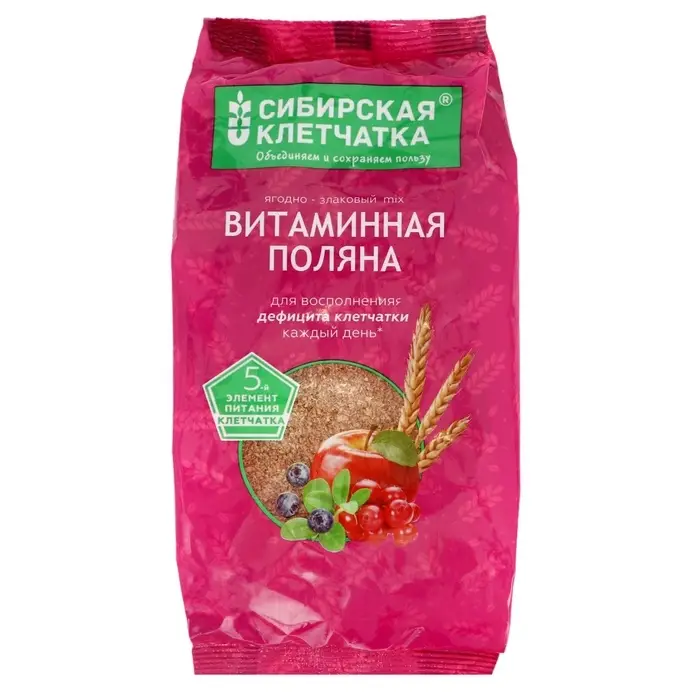 Сибирская клетчатка &laquo;Витаминная поляна&raquo;, 300 г