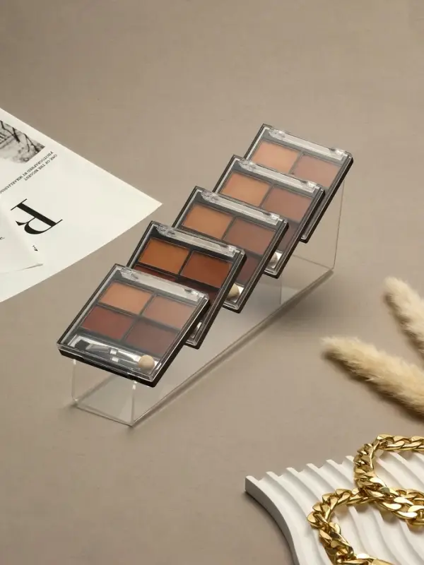 Горка для теней 4&times;24&times;7 см, 6 мест, оргстекло 2 мм, прозрачная