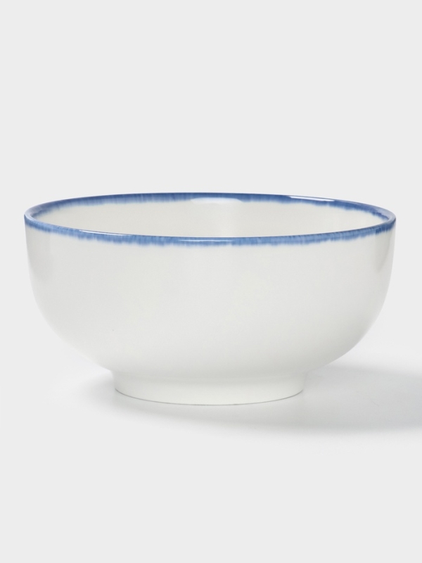 Салатник "Blue Lagoon" Magistro 15см, 14,6х6,7, цвет белый, синий