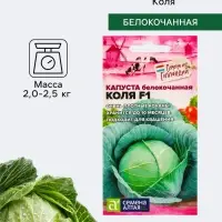 Семена Капусты белокочанной &laquo;Коля&raquo;, F1, 10 шт., &laquo;Семена Алтая&raquo;
