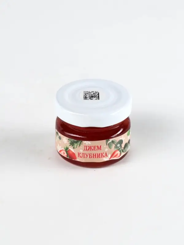 Набор новогодний  Набор новогодний "Здоровья и душевного тепла": джем, чай, орехи