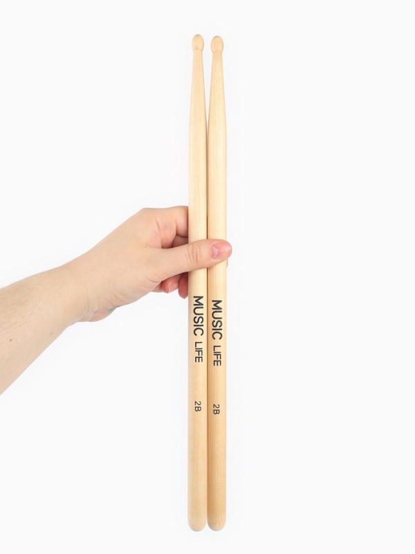 Барабанные палочки Music Life N2B клён