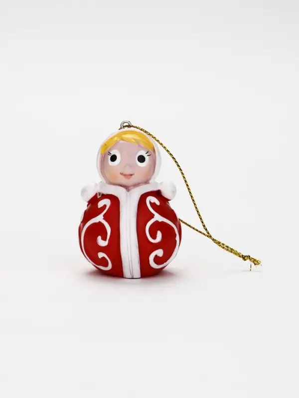 Ёлочная игрушка &laquo;Неваляшка&raquo;