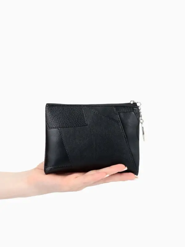 Кошелек жен 13-01-01 Июнь2509, 15*0,5*11 см, отд на молнии, черный Кошелек жен 13-01-01 Июнь2509, 15*0,5*11 см, отд на молнии, черный