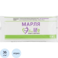 Перевяз. ср-ва Отрез марлевый 1м. пл.36г Навтекс/Life ШК45536