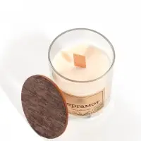Свеча ароматическая в стекле ORGANIC, 190 мл, соевый воск, бергамот