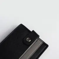 Портмоне мужское &laquo;Кхата&raquo;, на кнопке, отдел для карт, монет, чёрное