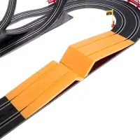 Автотрек TOP TURBO, с 2 машинами, 1:43, длина трасы 560 см, работает от сети