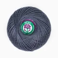 Нитки вязальные &laquo;Ирис&raquo; 150 м/25 г, 100% мерсеризованный хлопок