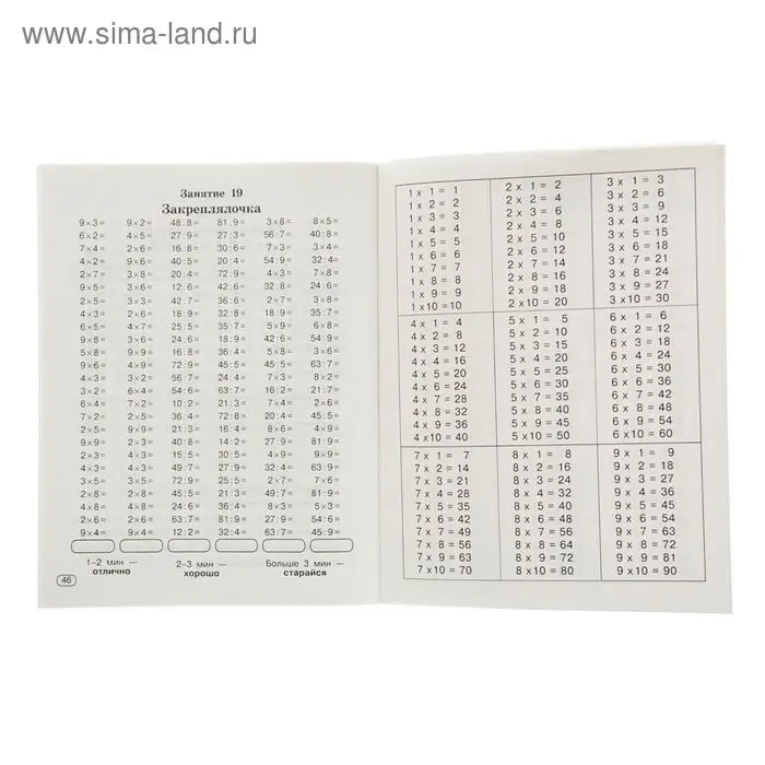 «Быстро учим таблицу умножения», Узорова О. В., Нефёдова Е. А. «Быстро учим таблицу умножения», Узорова О. В., Нефёдова Е. А.