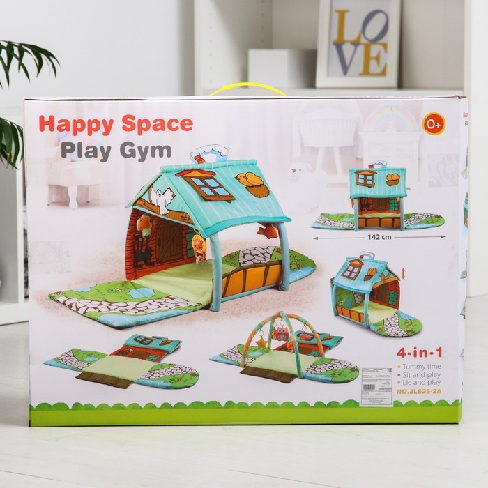 Развивающий коврик «Тропинка к дому», с дугами, 73х73х0,5 Развивающий коврик «Тропинка к дому», с дугами, 73х73х0,5