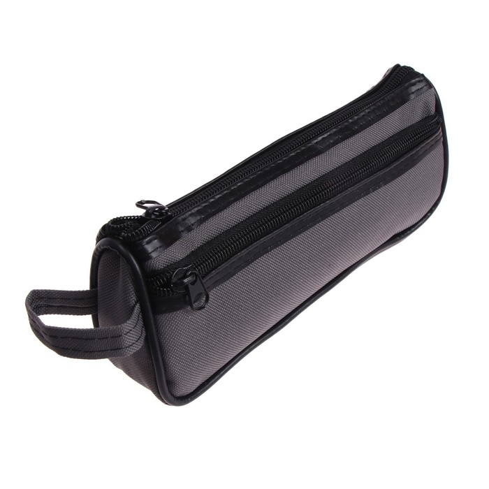 Пенал школьный на молнии Calligrata Пенал школьный на молнии Calligrata "Классика", 2 отделения, МИКС