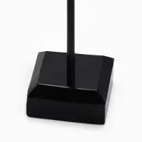 Подставка под серьги &laquo;QF. Акрил&raquo;, набор 3 шт., h=8, 10, 12 см, чёрная