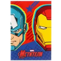 Блокнот А6, 32 л., на скрепке, Мстители