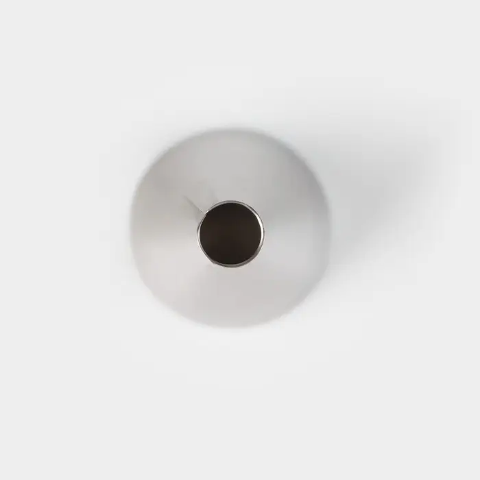 Насадка кондитерская KONFINETTA &laquo;Круг&raquo;, d=2.4 см, выход 0.6 см, нержавеющая сталь